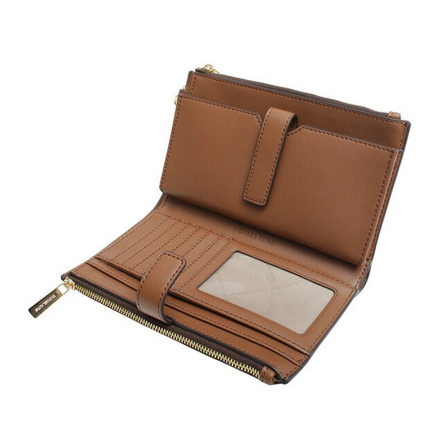 マイケルコース MICHAEL KORS JET SET TRAVEL LG DOUBLE ZIP WRSTLT 長財布 35F8GTVW0B-BROWN レディース ブラウン WQ00054943