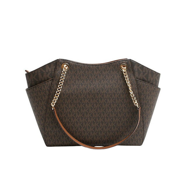 マイケルコース MICHAEL KORS JET SET TRAVEL LG CHAIN SHLDR TOTE トートバッグ 35S4GTVT3B-BROWN レディース ブラウン WQ00054945