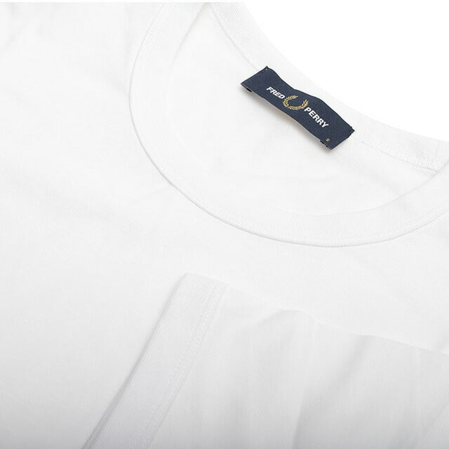 フレッドペリー FRED PERRY Ringer T-Shirt M3519 Tシャツ M3519-100-WHITE-L ユニセックス ホワイト Tシャツ WQ00055010