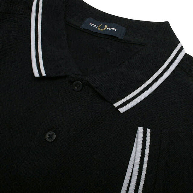 フレッドペリー FRED PERRY The Fred Perry Shirt M3600 ポロシャツ M3600-350-BLACK-M ユニセックス ブラック シャツ WQ00055013