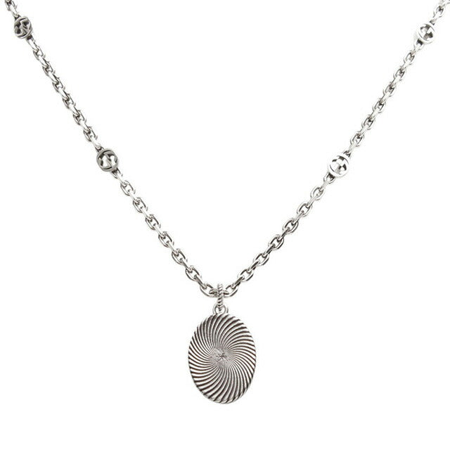 グッチ GUCCI ネックレス 632540-J8400-0701 ユニセックス メンズ レディース アクセサリー シルバー WQ00055050