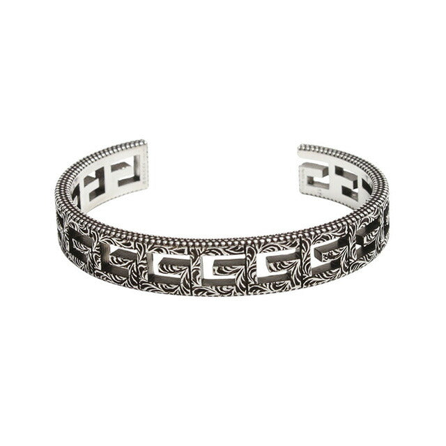 グッチ GUCCI バングル 551919-J8400-0811-17 ユニセックス メンズ レディース アクセサリー シルバー WQ00055054
