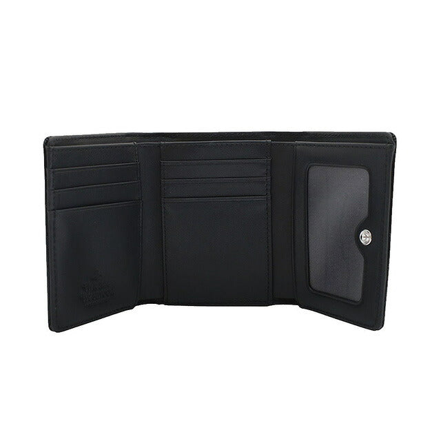 ヴィヴィアンウエストウッド VIVIENNE WESTWOOD SMALL FRAME WALLET 3つ折り財布 5115002NW-L0098-N401 レディース ブラック WQ00055133