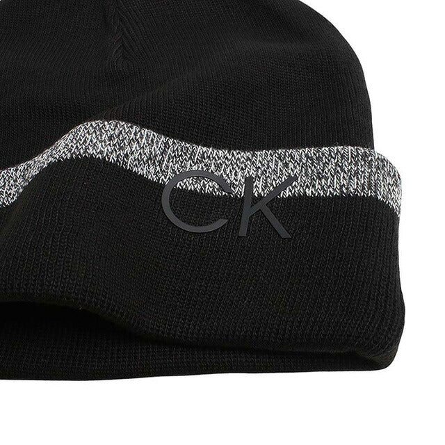 カルバンクライン CALVIN KLEIN ニット帽 CK200006-001 メンズ ホワイト 帽子 WQ00055293