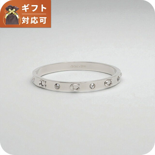 コーチ COACH バングル 455892RHO030 アクセサリー レディース シルバー WQ00055445