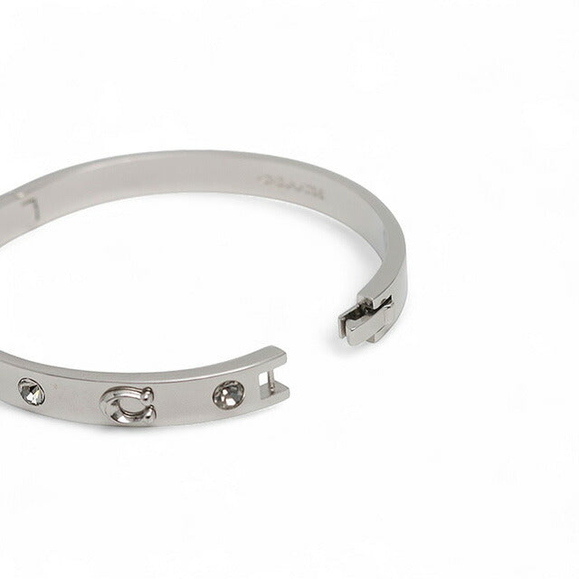 コーチ COACH バングル 455892RHO030 アクセサリー レディース シルバー WQ00055445