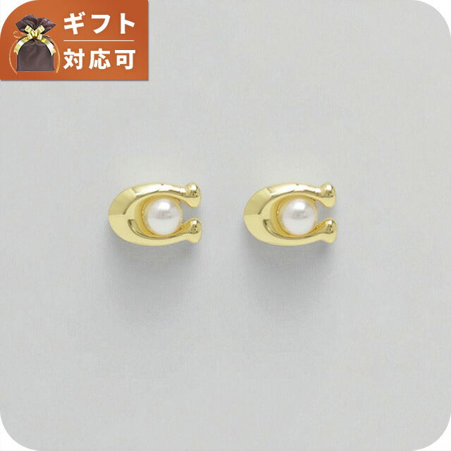 コーチ COACH ピアス 341922GLD100 アクセサリー レディース ゴールド WQ00055452