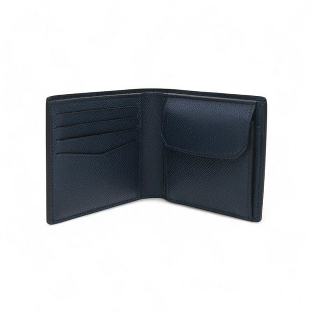 ダンヒル DUNHILL CADOGAN 二つ折り財布 19F2C32CA410R メンズ ネイビー WQ00055555