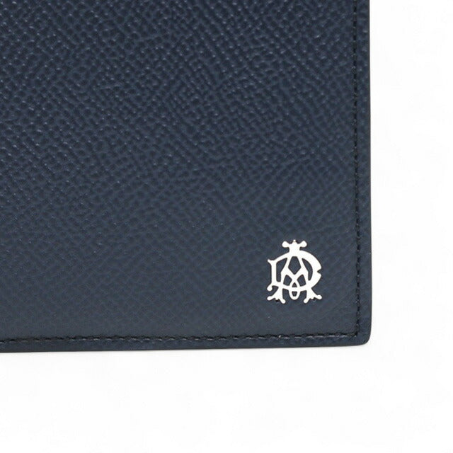 ダンヒル DUNHILL CADOGAN 二つ折り財布 19F2C32CA410R メンズ ネイビー WQ00055555