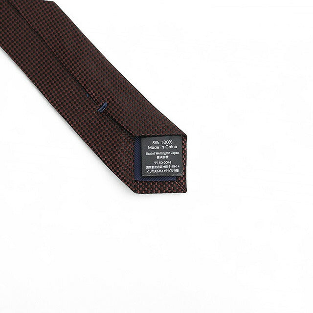 ダニエルウェリントン DANIEL WELLINGTON ネクタイ DW02500001-264337-BROWN メンズ ブラウン ネクタイ WQ00055706