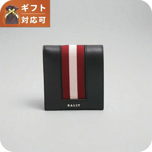 バリー BALLY 二つ折り財布 ウォレット 6309719 メンズ ブラック WQ00055720