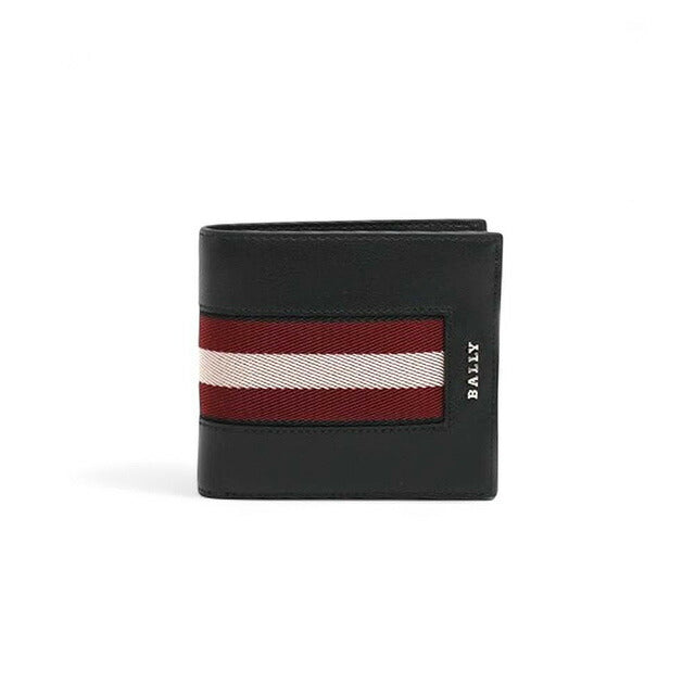 バリー BALLY 二つ折り財布 ウォレット 6309719 メンズ ブラック WQ00055720