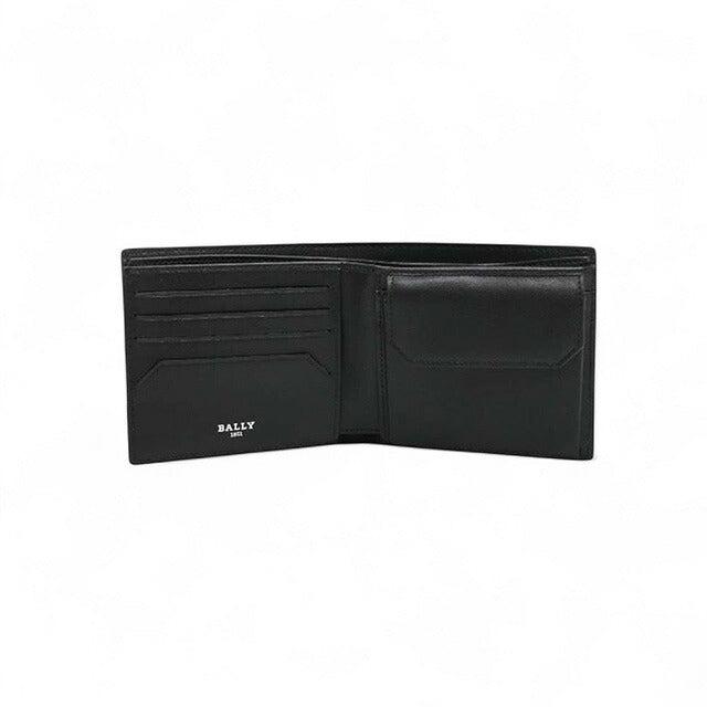バリー BALLY 二つ折り財布 ウォレット 6309719 メンズ ブラック WQ00055720