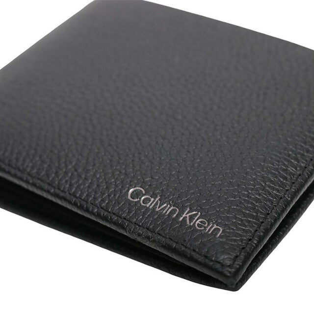 カルバンクライン CALVIN KLEIN 二つ折り財布 K50K507896-BAX メンズ ブラック WQ00055805