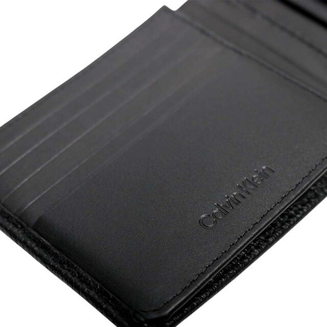 カルバンクライン CALVIN KLEIN 三つ折り財布 K50K507969-BAX メンズ ブラック WQ00055806