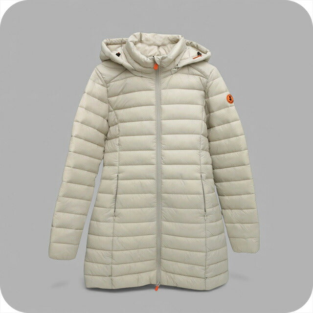 セイブ ザ ダック SAVE THE DUCK MIRI ダウンジャケット D47180W-40019-RAINYBEIGE-0 レディース ダウンジャケット ブランド セイブ ザ ダック SAVE THE DUCK MIRI ダウンジャケット D47180W-40019