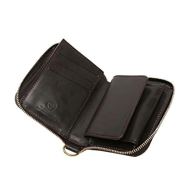 グレンロイヤル GLENROYAL SMALL ZIP WALLET 二つ折り財布 03-5814-CIGAR ユニセックス WQ00056839
