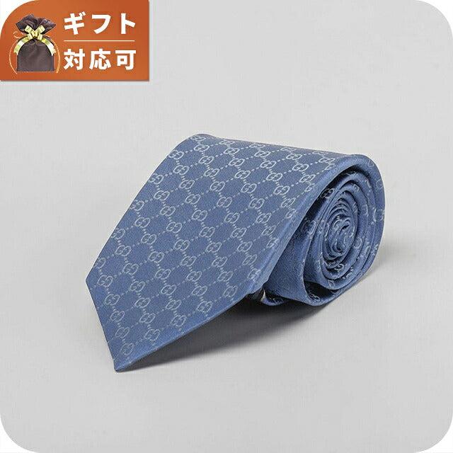 グッチ GUCCI ネクタイ 456520-4B002-4300 メンズ ブルー ネクタイ WQ00056881