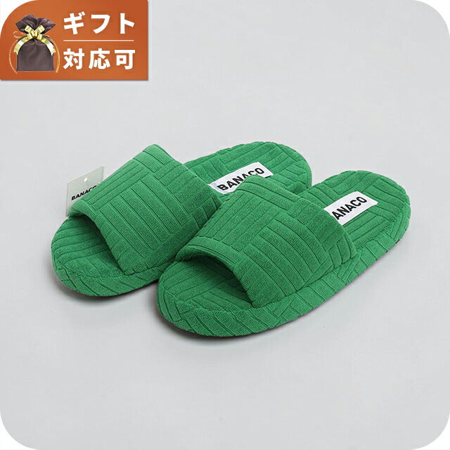バナコ BANACO VIVID TERRY ROOM SLIPPER テリールームスリッパ ルームシューズ BNC-SLIPPER-GN-L メンズ 26-28cm 靴 WQ00057316