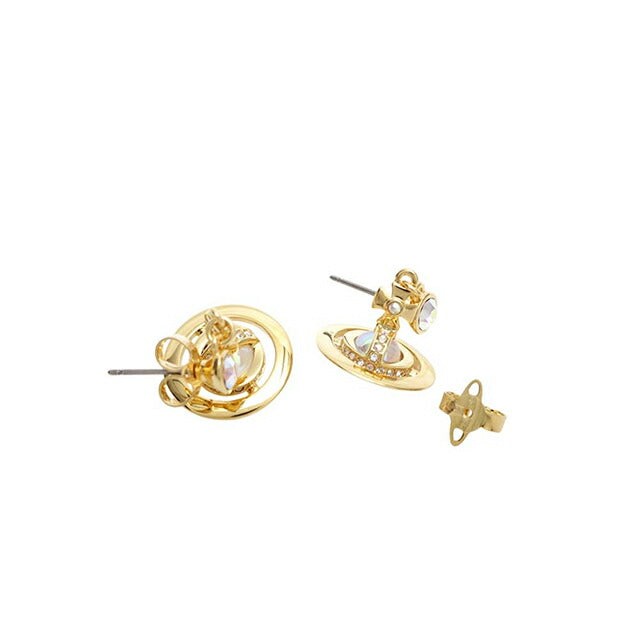 Vivienne Westwood VIVIENNE WESTWOOD NEW PETITE ORB Earrings 62020032-02R995 Women&
