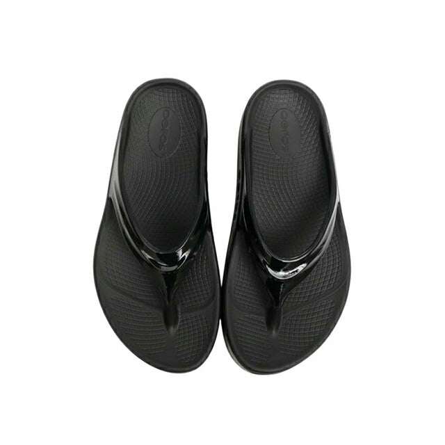ウーフォス OOFOS OOMEGA ウーメガ リカバリーサンダル 1410-black-m5-w7 レディース Black ブラック サンダル WQ00057412
