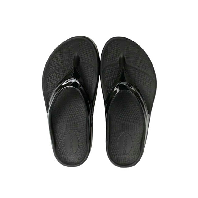ウーフォス OOFOS OOMEGA ウーメガ リカバリーサンダル 1410-black-m6-w8 レディース Black ブラック サンダル WQ00057413