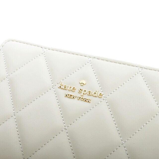 Kate Spade KATE SPADE Bifold Wallet Bifold Wallet Quilted Medium Bifold Wallet KN755-100 Women&
