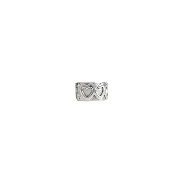 パンドラ PANDORA Moments Band of Hearts Clip Charm チャーム 791978 レディース シルバー WQ00057554