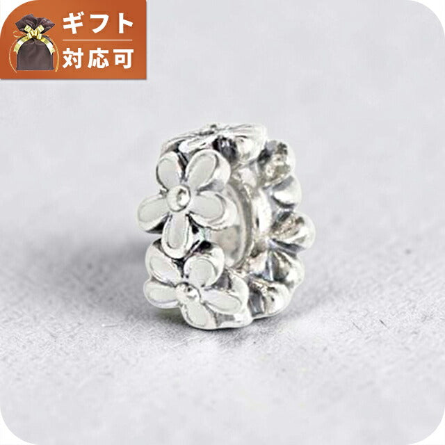 パンドラ PANDORA Moments White Daisy Flower Spacer Charm チャーム 791495en12 レディース シルバー WQ00057555