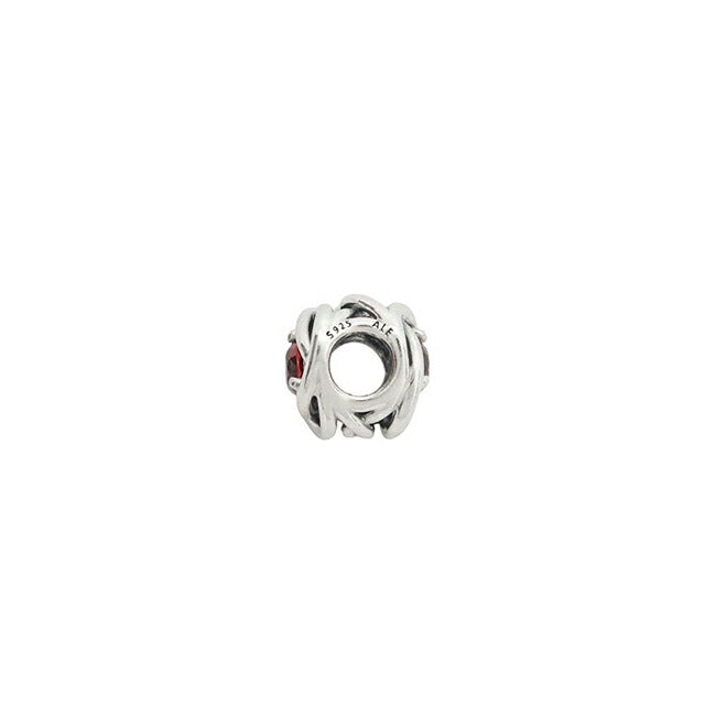 パンドラ PANDORA Moments True Red Eternity Circle チャーム 790065c01 レディース レッド WQ00057564