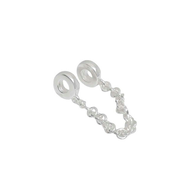 パンドラ PANDORA Moments Linked Hearts Safety Chain チャーム 792274c00-05 レディース シルバー WQ00057576