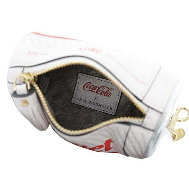 ANYA HINDMARCH Diet Coke Coin Purse Charm 164818 Unisex Optic White WQ00057630
