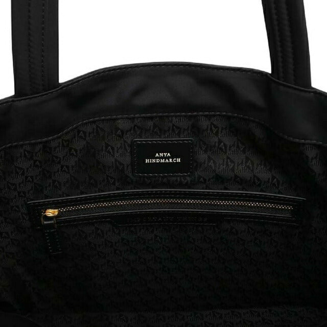 ANYA HINDMARCH Eyes Tote Tote Bag 193580 Unisex Black WQ00057648