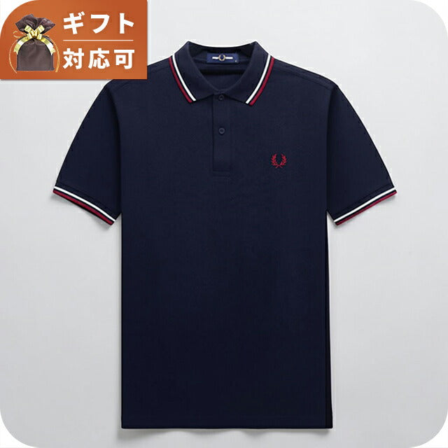 フレッドペリー FRED PERRY ポロシャツ m3600-t55-navy-xl メンズ T55