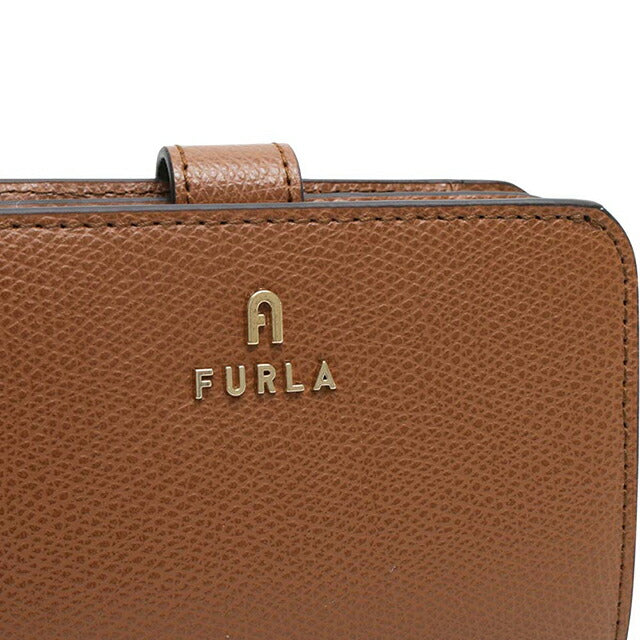 フルラ FURLA CAMELIA S COMPACT WALLETS 二つ折り財布 二折財布 wp00315-are000-03b00 レディース ブラウン WQ00057878