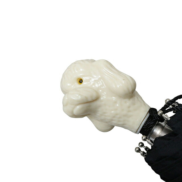 ギドゥジャン Guy de Jean 102147 折りたたみ傘 102110-poodleivory-black ユニセックス black 折畳傘 102147 WQ00058051
