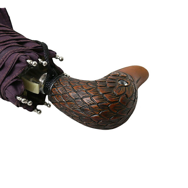 ギドゥジャン Guy de Jean 102147 折りたたみ傘 102110-duck-plum ユニセックス plum 折畳傘 102147 WQ00058061