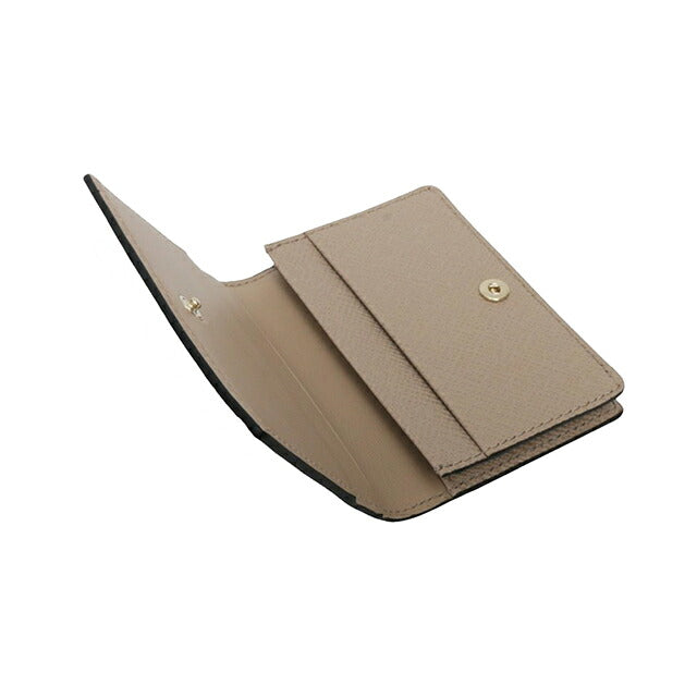 スマイソン SMYTHSON Panama Folded Card Case with Snap Closure カードケース 名刺入れ 1204392-sandstone ユニセックス sandstone カードケース WQ00058109