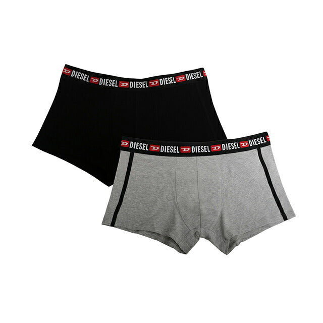 ディーゼル DIESEL ボクサーパンツ 00s9dz-amal-e6829-l メンズ ブラック&グレー 下着 WQ00058135