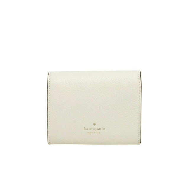 ケイトスペード KATE SPADE 二つ折り財布 二折財布ケイラスモール Lジップウォレット KK056-100 レディースホワイト WQ00058169