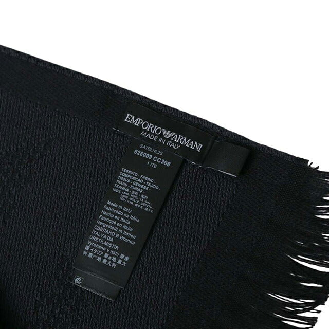 エンポリオ アルマーニ EMPORIO ARMANI マフラー 625009-cc306-00044 メンズ ANTRACITE マフラー WQ00058239