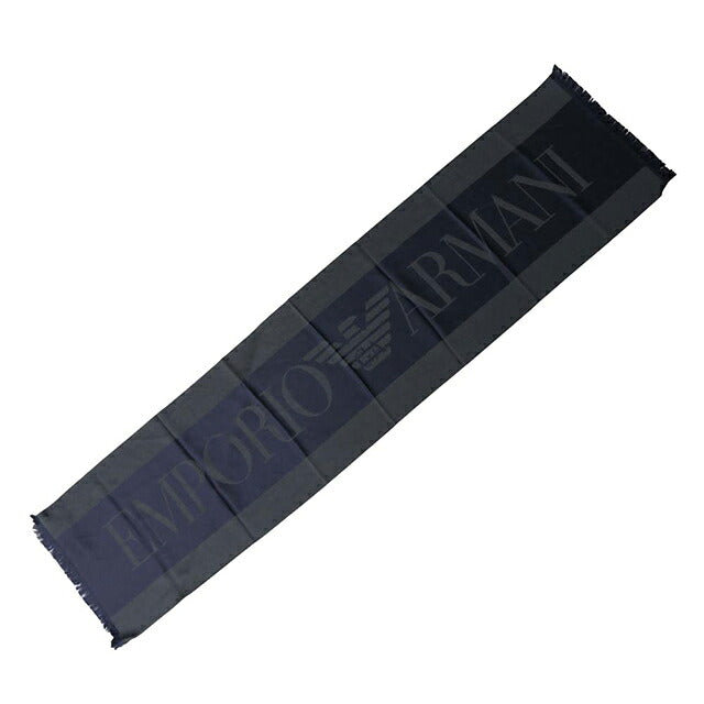 エンポリオ アルマーニ EMPORIO ARMANI マフラー 625007-cc307-17435 メンズ NAVY ASFALTO マフラー WQ00058242