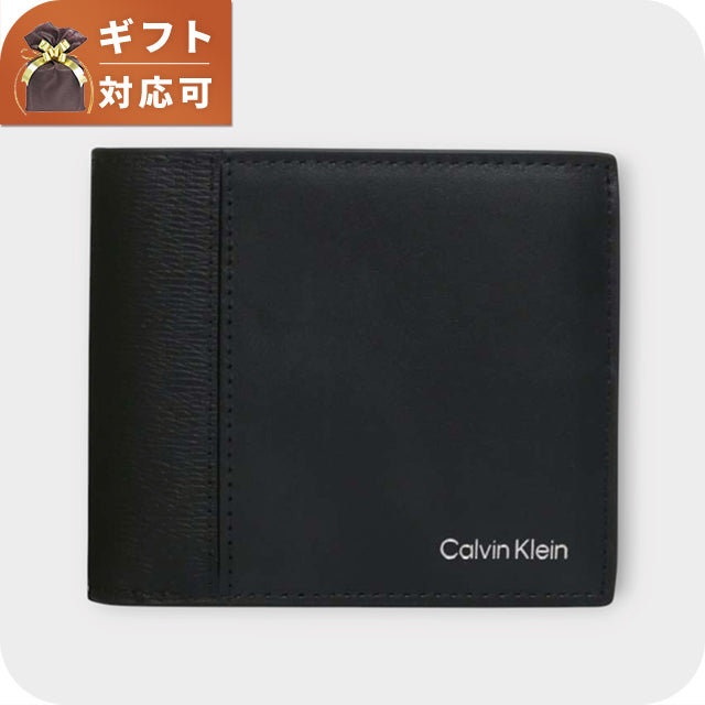 Calvin Klein CALVIN KLEIN REFINED MIX BILLFOLD WITH COIN Bifold Wallet Bifold Wallet lv04d1304g-ub1 Men&