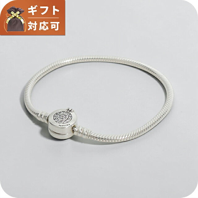 パンドラ PANDORA Moments Sparkling Crown O Snake Chain Braceletアクセサリーブレスレット 599046c01-16 レディースシルバー WQ00058315