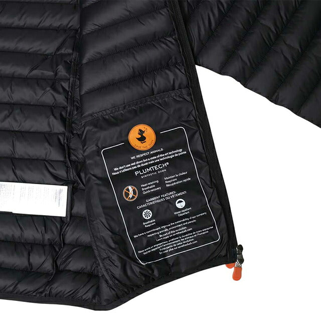 セーブ・ザ・ダック SAVE THE DUCK DONALD キルティングジャケット d30650-10000-black-l メンズ BLACK ダウンジャケット WQ00058439