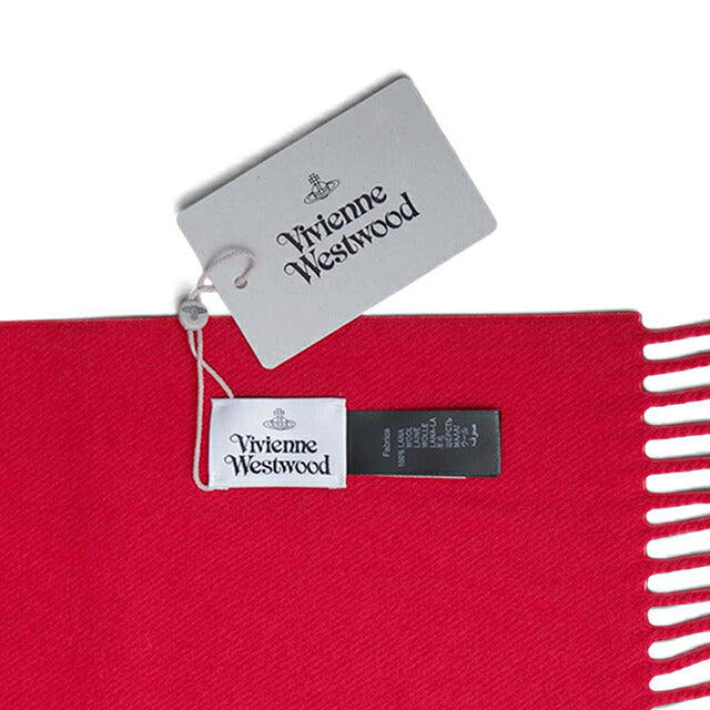ヴィヴィアンウエストウッド VIVIENNE WESTWOOD マフラー 26-W00Q7-H401-RED レディース メンズ レッド マフラー WQ00058479