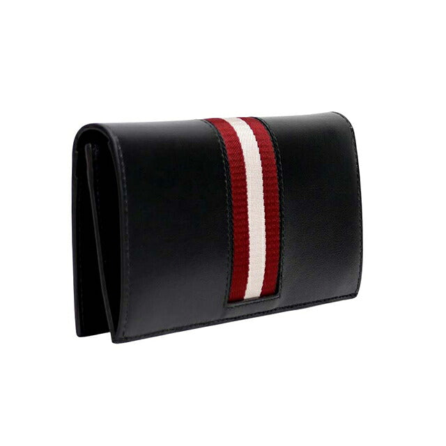 バリー BALLY 二つ折り財布 二折財布 6309713 メンズ BLACK+PALLADIO WQ00058492
