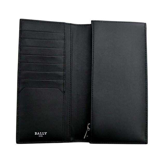バリー BALLY 二つ折り財布 二折財布 6309713 メンズ BLACK+PALLADIO WQ00058492