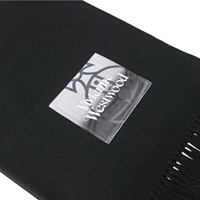 ヴィヴィアンウエストウッド VIVIENNE WESTWOOD NURIA STOLE マフラー 8103013J-W010X-N401-BLACK ユニセックスブラック マフラー WQ00058535