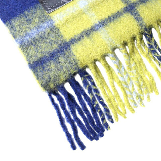 ヴィヴィアンウエストウッド VIVIENNE WESTWOOD CHUNKY SCARF マフラー 8103014F-W00ZJ-K410-NAVYBLUE ユニセックスネイビーブルー マフラー WQ00058537